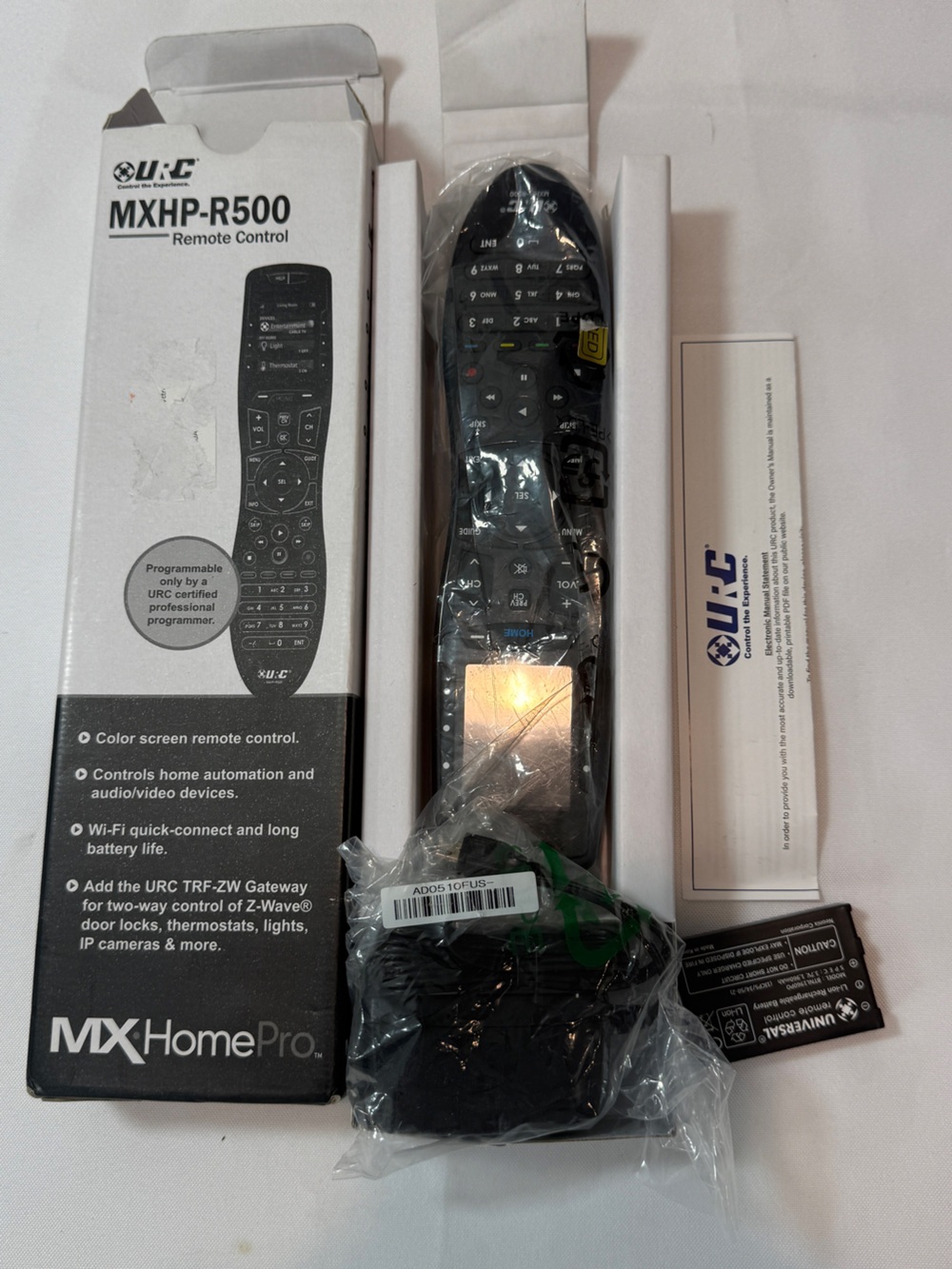 MXHP-R500 Black Remote Control - MX Home Pro - Picture 8 of 8